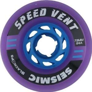   Speed Vent 73mm 84a Tran.pur Blue Skate Wheels