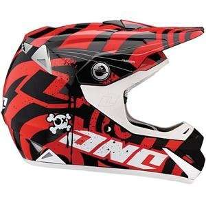   Industries Youth Raider Torment Helmet   Small/Red/Black Automotive