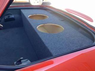   Corvette C6 Sub Subwoofer Enclosure Speaker Box   (NEW) 2 12s  