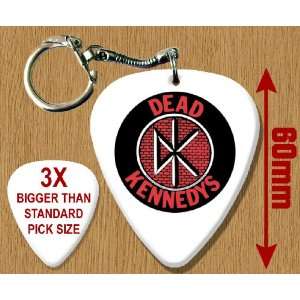  Dead Kennedys BIG Guitar Pick Keyring Musical Instruments
