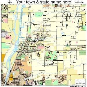  Street & Road Map of Lockport, Illinois IL   Printed 