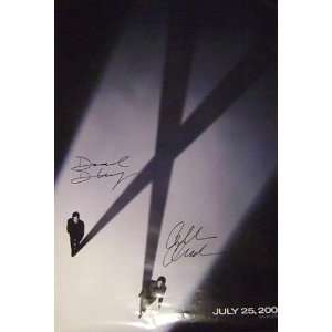  SIGNED X FILES 2 MOVIE POSTER + COA 