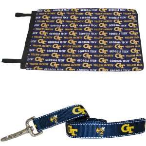  Georgia Tech Yellow Jackets Roll Up Bed & Dog Lead