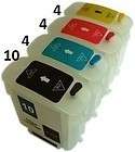 22 PK ink cartridges for HP10+HP82 C4844 C4911 C4912 C4913 Designjet 