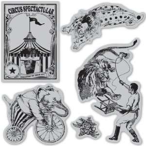  Le Cirque Cling Stamps 3 by Graphic 45 Arts, Crafts 