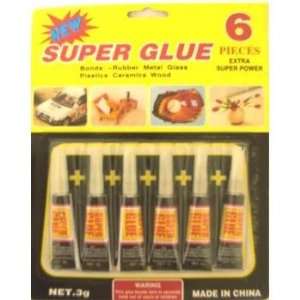  New 6 Pack Super Glue Case Pack 72   339497 Electronics