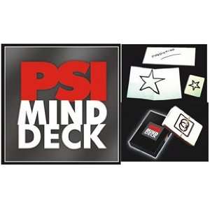    Psi Mind Deck  Vernet  Mental Card Close Up Magic Toys & Games