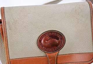 Genuine Dooney & Bourke SADDLE Leather Purse~LONG Strap  