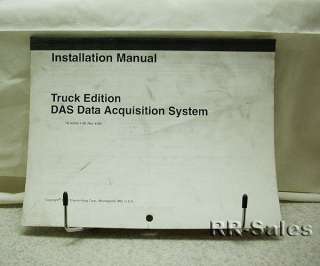 Thermo King Truck Data Acquisition System DAS Manual  
