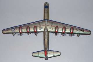Bandai #397 Tinplate Convair B 36 Bomber VINTAGE 1950s EXCELLENT 