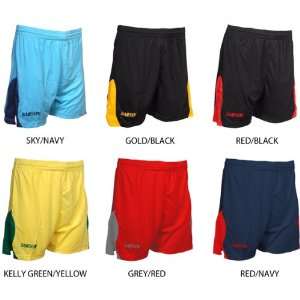  Sarson Derby Adult Youth Soccer Shorts KELLY GREEN/YELLOW 