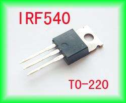 10pcs IRF540 IRF 540 Power MOSFET 33A 100V TO 220 IR  