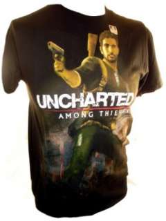  Uncharted 2 Mens T Shirt   Drake Among Thieves Clothing