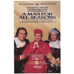  A Man For All Seasons Movie Poster (27 x 40 Inches   69cm 
