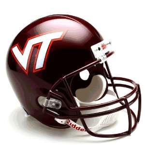  Virginia Tech Hokies Riddell Deluxe Replica Helmet Sports 