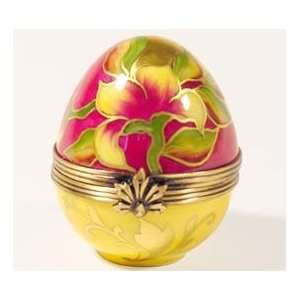  Colorful Egg French Porcelain Limoges Box