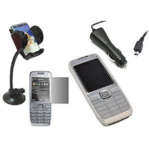   Screen/Scratch Protector, In Car Charger, In Car Holder For Nokia E52