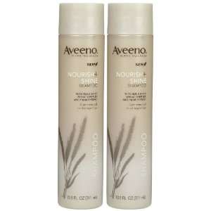  Aveeno Active Naturals Shampoo, Nourish + Shine, 10.5 oz 