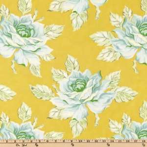  44 Wide Nicey Jane Hello Roses Antique Gold By The Yard 