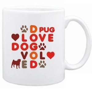  New  Pug / Love Dog   Mug Dog