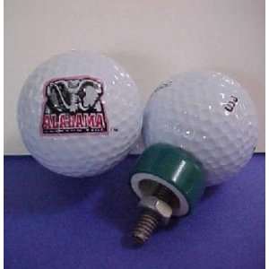   Of Alabama Logo Golf Ball License Plate Bolt Set