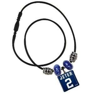  MLB New York Yankees Jeter Life Tiles Necklace with Beads 