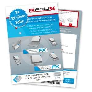  2 x atFoliX FX Clear Invisible screen protector for GE 