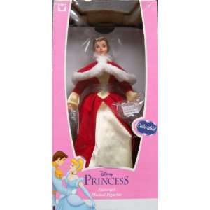  Disney Princess Animated Musical Figurine Belle 