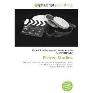  Elstree Studios (9786133769465) Books