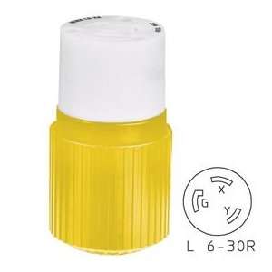   70630nccr Techspec® Plug, L6 30, 30a, 250v, Yellow