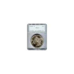  Certified Morgan Silver Dollar 1888 S MS63 PCGS (Rattler 