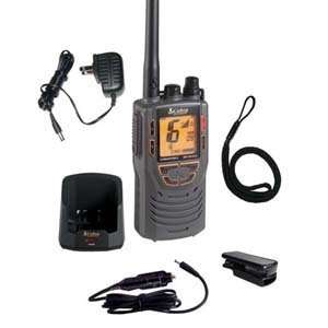  Handheld VHF Marine Radio 5 Watt Black Electronics
