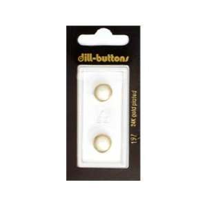  Dill Buttons 11mm Shank White 2 pc (6 Pack) Health 