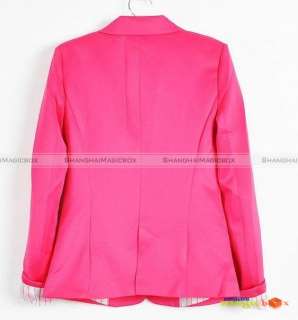 Women Fashion Slim Suit Top Coat Jacket 4 Colors 026  