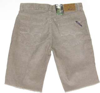 LIFTED RESEARCH GROUP New Mocha Cut Off Corduroy Shorts Choose 