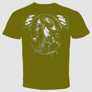 Dream Catcher american eagle indian native T Shirt  
