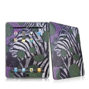  iPad Skin (High Gloss Finish)   Zebra Face  Players 