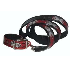  Jodi Heads RJ Cash Petwear Navajo Brocade Dog Collar and 