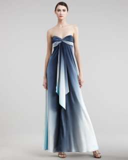 Straight Strapless Gown  