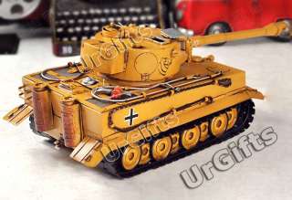   Hand Made Metal Art Bar Decor Model 136 WWII German Heavy Tiger Tank