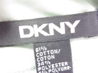 DKNY Light Green Floral Design Long Shorts Sz 10  