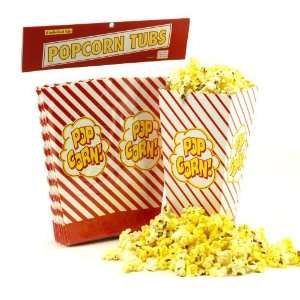 Popcorn Tub  8 pk Grocery & Gourmet Food