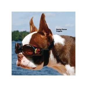  Doggles ILS Dog Sunglasses   Racing Flame / M Pet 
