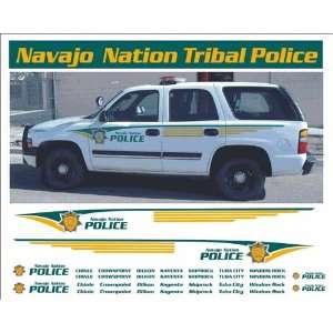  BILL BOZO NAVAJO NATION TRIBAL POLICE DECALS