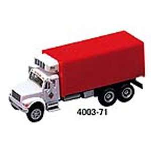   Axle Refrigerated Van Truck , Red Container, #4003 71 Toys & Games