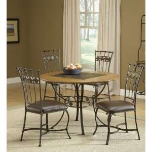  Lakeview Round Dining Table by Hillsdale   Brown/Medium 