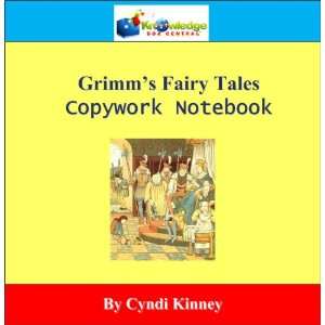  Grimms Fairy Tales Copywork Notebook   CD (9781616252489 
