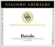Giacomo Grimaldi Barolo Sotto Castello 2006 
