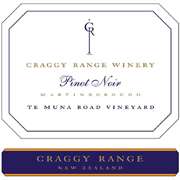 Craggy Range Winery Te Muna Road Vineyard Pinot Noir 2008 