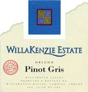 WillaKenzie Estate Pinot Gris 2008 